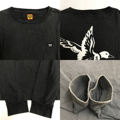 HUMAN MADE Graphic Long Sleeve T-Shirt Black Size L