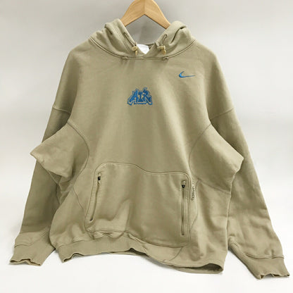 NIKE x OFF-WHITE NRG Fleece Hoodie Beige Size L