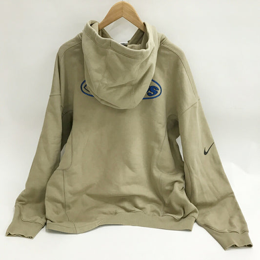 NIKE x OFF-WHITE NRG Fleece Hoodie Beige Size L
