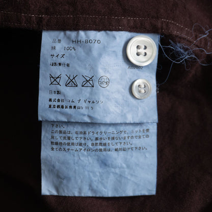 Comme des Garcons 00S Houndstooth Camp Shirt Size XL