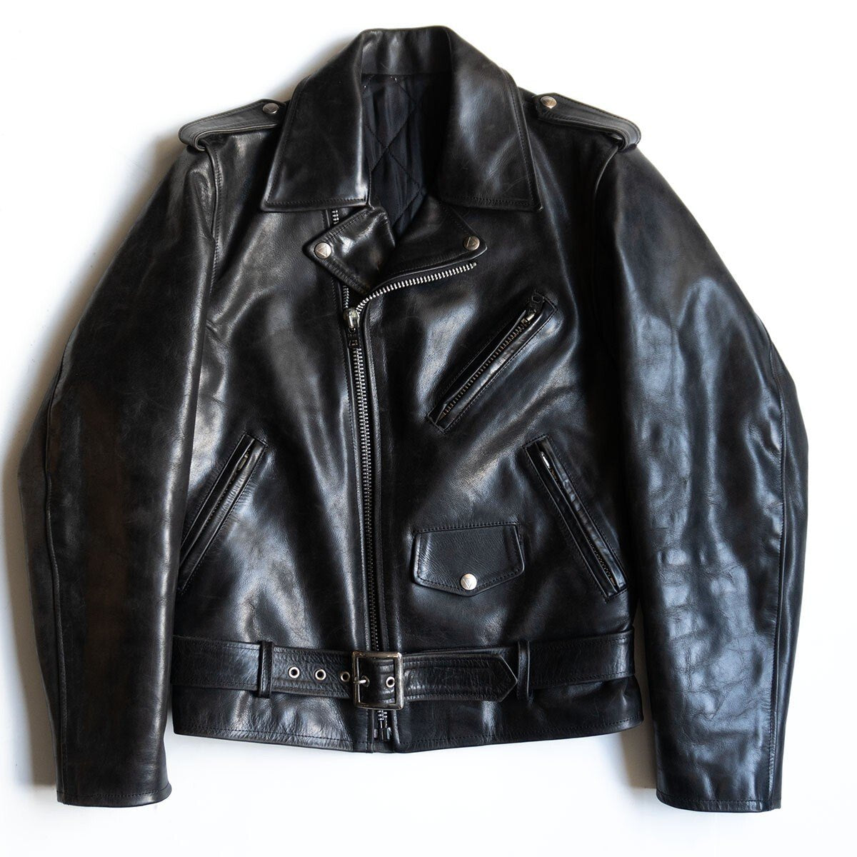 Y's for Men 93AW Double Rider Leather Jacket Size L