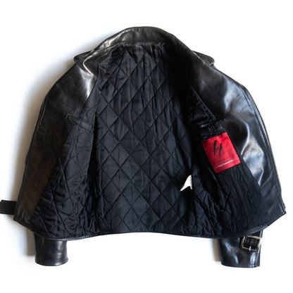 Y's for Men 93AW Double Rider Leather Jacket Size L