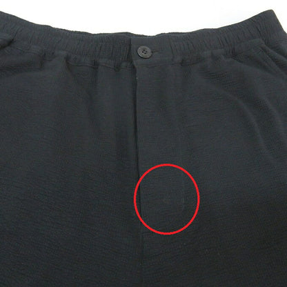HYSTERIC GLAMOUR MEN Black Easy Pants Size M