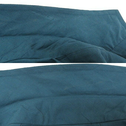 HERMES Cotton Linen Jacket Blue Size 44