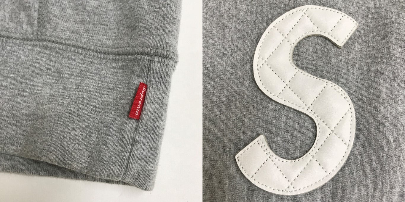 Supreme 20SS S Logo Hoodie Gray Size L
