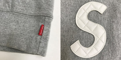 Supreme 20SS S Logo Hoodie Gray Size L
