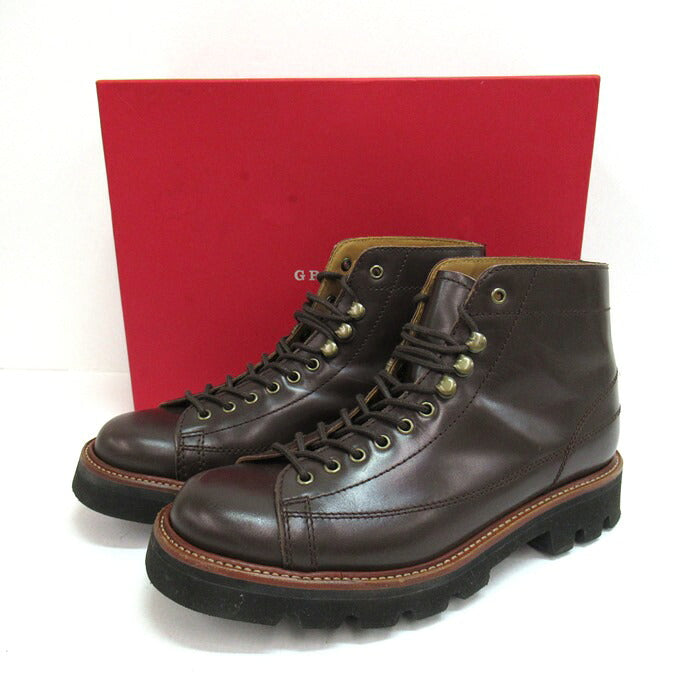 GRENSON Andy Colorado Monkey Boots Brown Size 8G