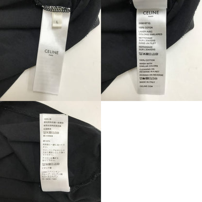CELINE Loose T-Shirt 2X681671Q Black Size L