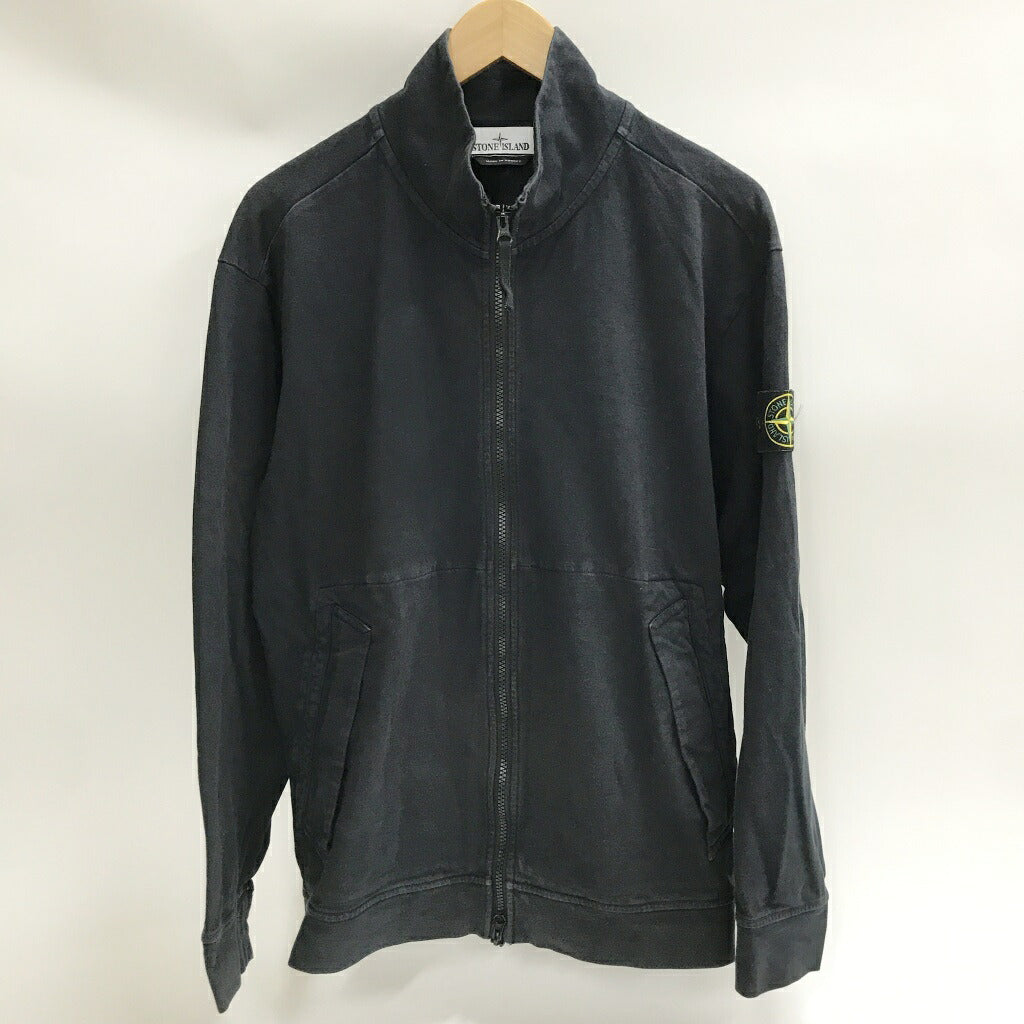 STONE ISLAND Zip Up Jacket Black Size M