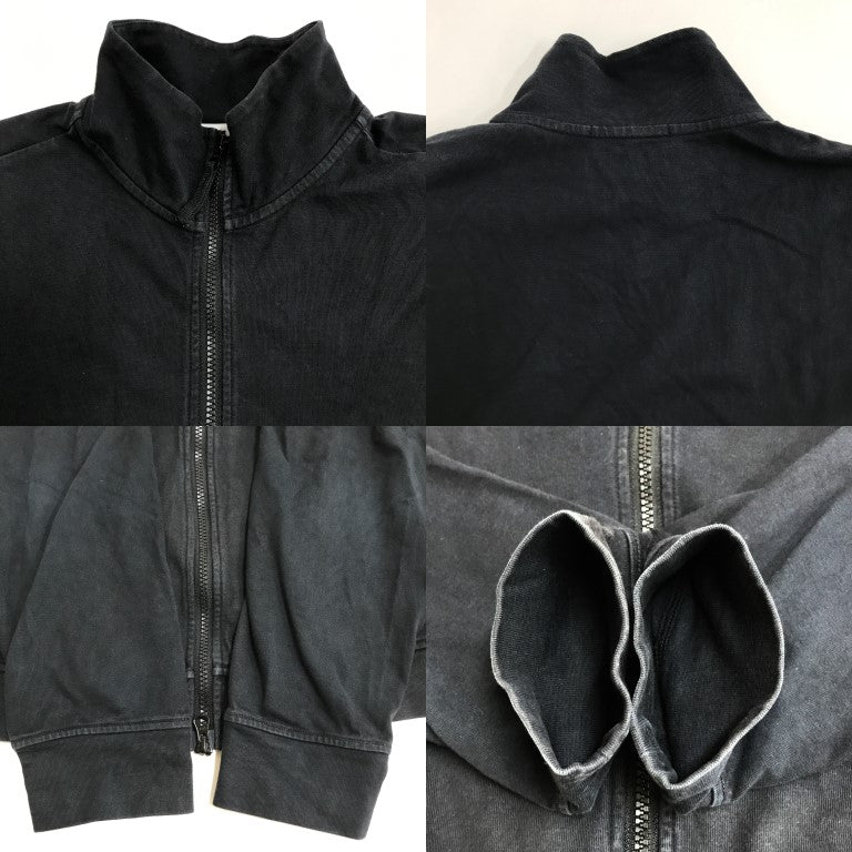 STONE ISLAND Zip Up Jacket Black Size M