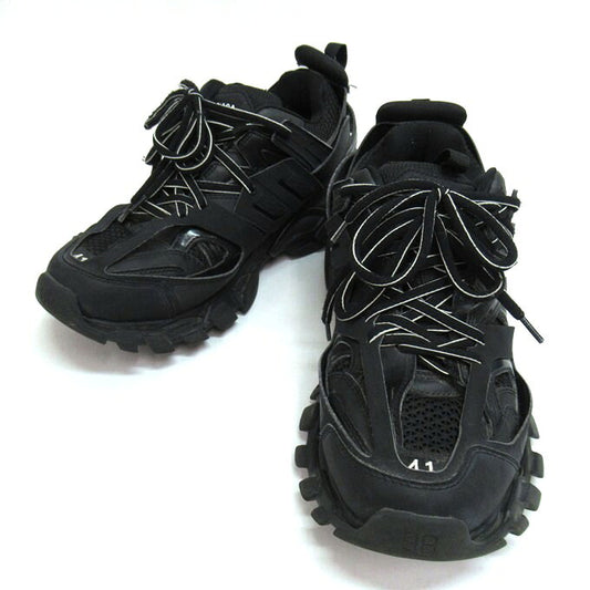 BALENCIAGA TRACK TRAINER Black Sneakers Size 27cm