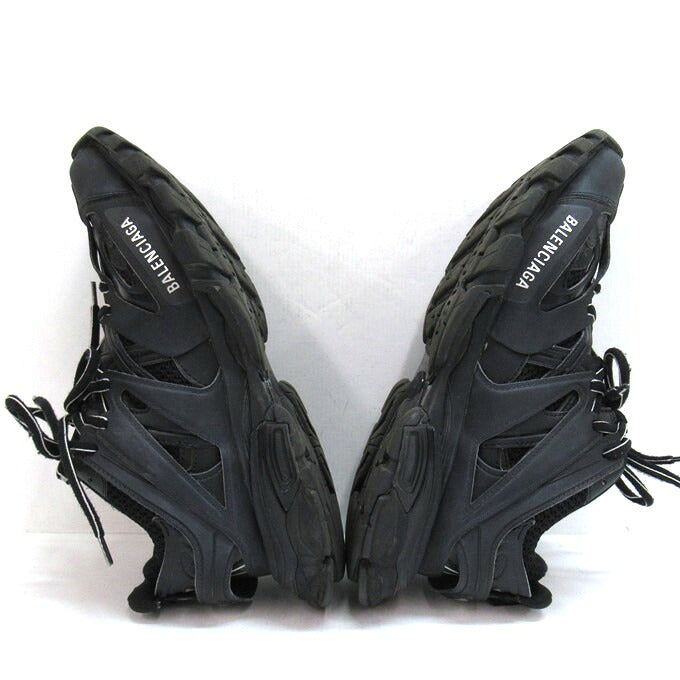 BALENCIAGA TRACK TRAINER Black Sneakers Size 27cm