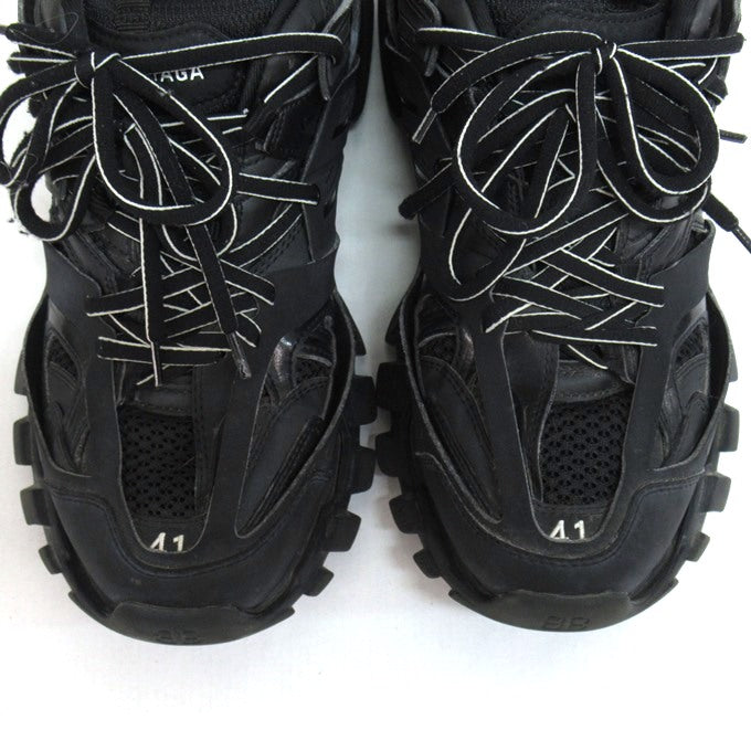 BALENCIAGA TRACK TRAINER Black Sneakers Size 27cm