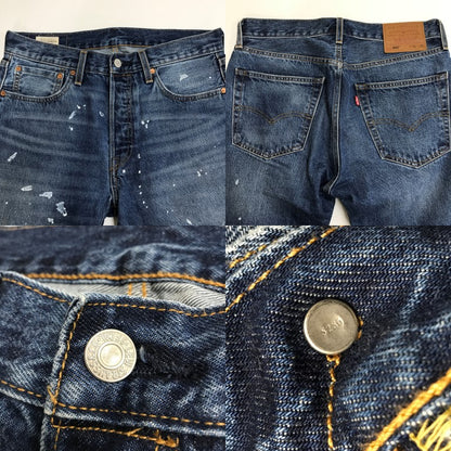 JOURNAL STANDARD x Levi's Paint 501 Denim Blue Size W31