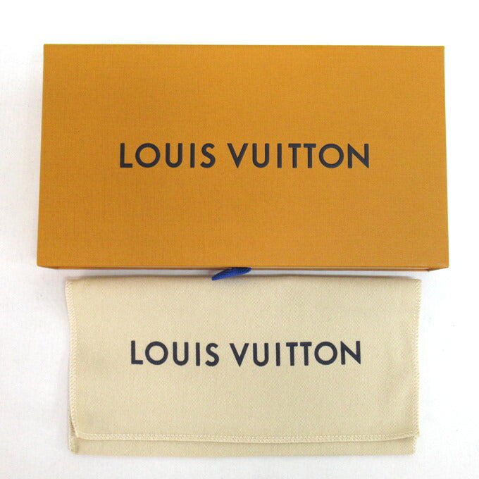 LOUIS VUITTON Coussin Zippy Wallet M81707 Blue Size ONE SIZE