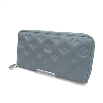 LOUIS VUITTON Coussin Zippy Wallet M81707 Blue Size ONE SIZE
