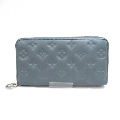 LOUIS VUITTON Coussin Zippy Wallet M81707 Blue Size ONE SIZE