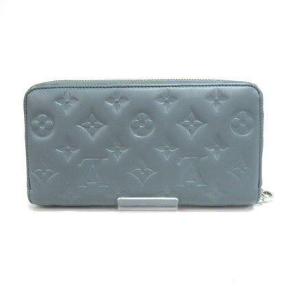 LOUIS VUITTON Coussin Zippy Wallet M81707 Blue Size ONE SIZE