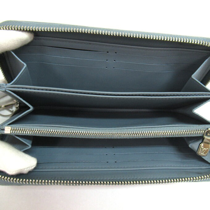 LOUIS VUITTON Coussin Zippy Wallet M81707 Blue Size ONE SIZE