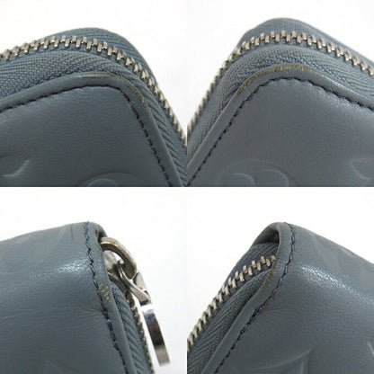 LOUIS VUITTON Coussin Zippy Wallet M81707 Blue Size ONE SIZE