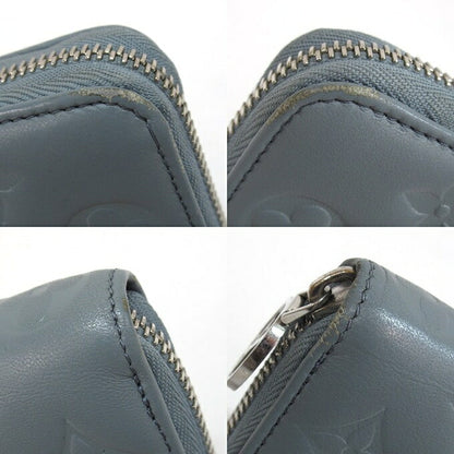 LOUIS VUITTON Coussin Zippy Wallet M81707 Blue Size ONE SIZE