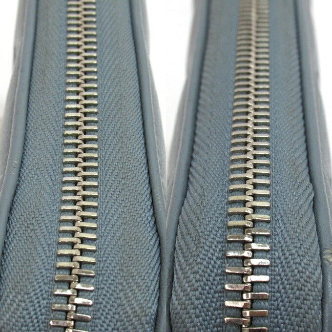 LOUIS VUITTON Coussin Zippy Wallet M81707 Blue Size ONE SIZE