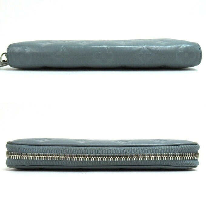 LOUIS VUITTON Coussin Zippy Wallet M81707 Blue Size ONE SIZE