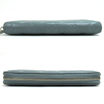 LOUIS VUITTON Coussin Zippy Wallet M81707 Blue Size ONE SIZE