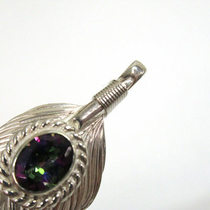 Taro Washimi L Arabesque Feather Silver