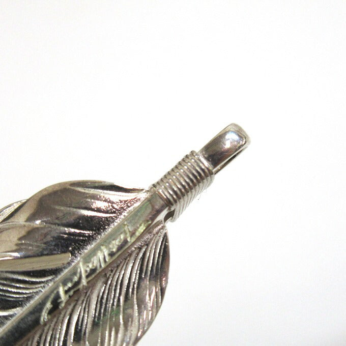 Taro Washimi L Arabesque Feather Silver