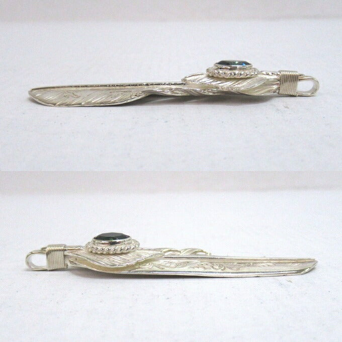 Taro Washimi L Arabesque Feather Silver