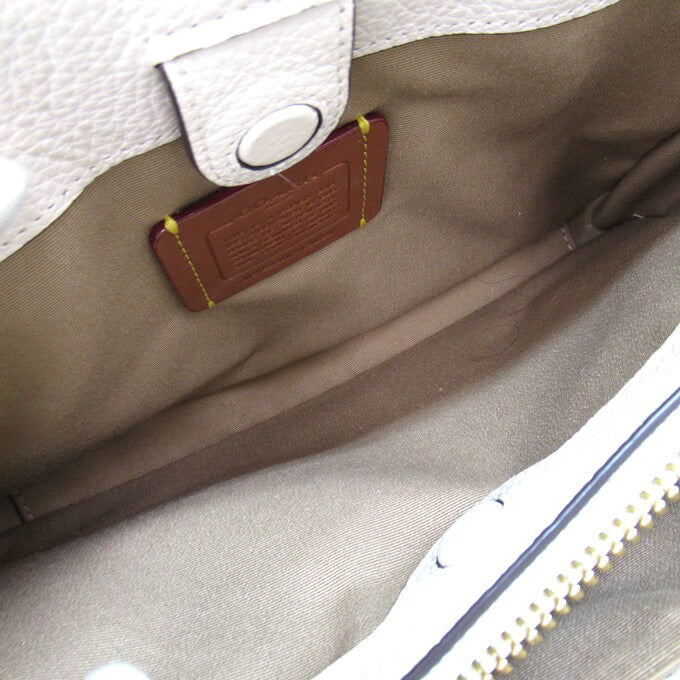 COACH Savannah Small Carryall 2WAY Bag White Size ONE SIZE