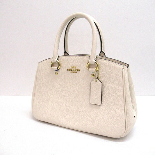 COACH Savannah Small Carryall 2WAY Bag White Size ONE SIZE