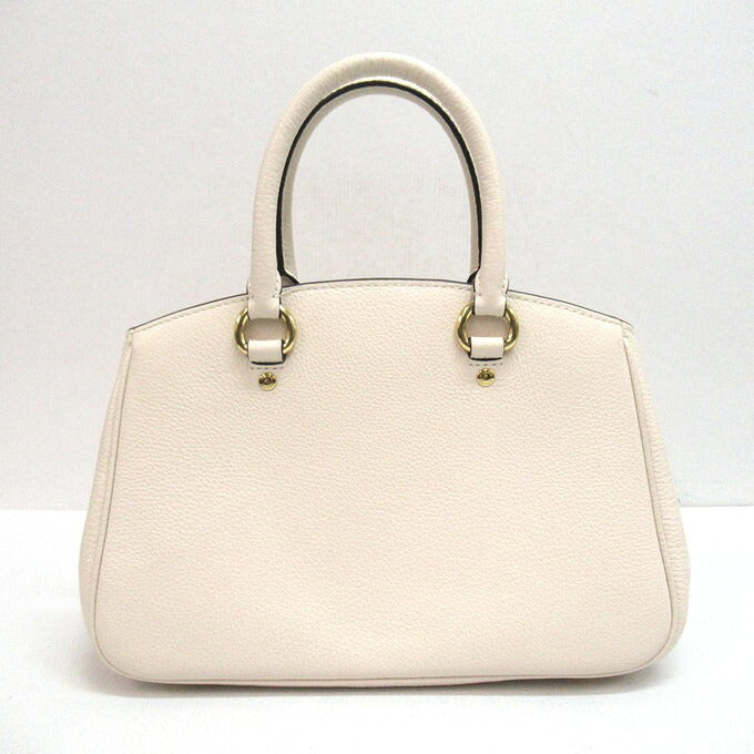 COACH Savannah Small Carryall 2WAY Bag White Size ONE SIZE