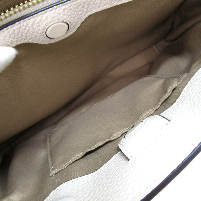 COACH Savannah Small Carryall 2WAY Bag White Size ONE SIZE