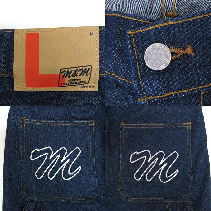 M&M CUSTOM PERFORMANCE Carpenter Jeans Blue Size L