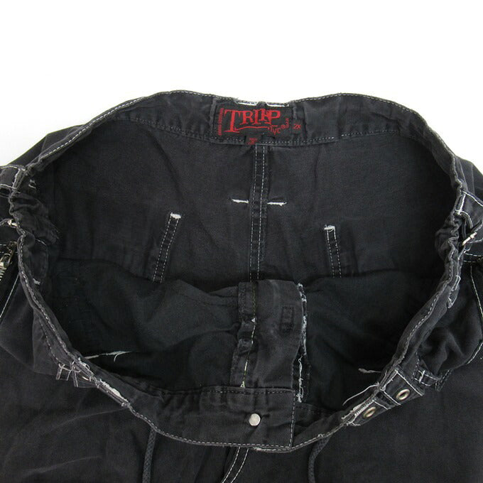 TRIPP NYC Bondage Shorts Black Size 2X