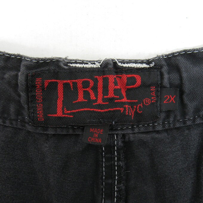 TRIPP NYC Bondage Shorts Black Size 2X