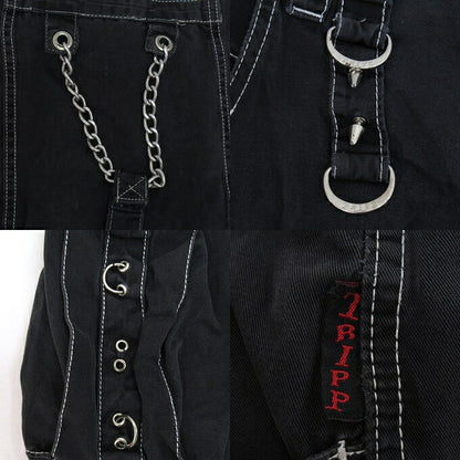 TRIPP NYC Bondage Shorts Black Size 2X
