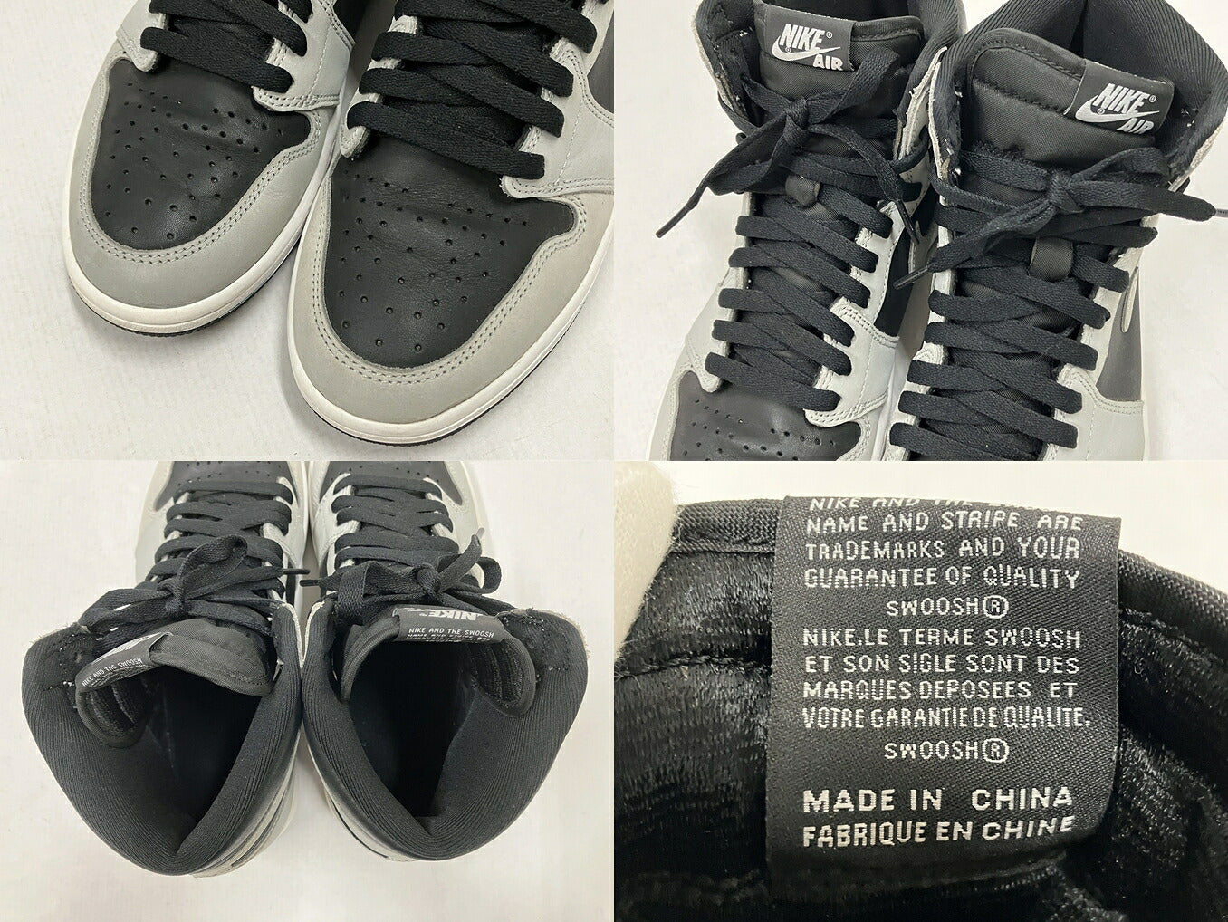 Nike Air Jordan 1 Retro High OG Multi Sneakers Size 28cm