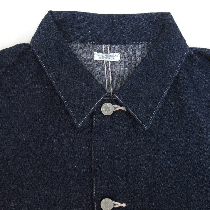 PHIGVEL MAKERS & Co. Indigo Denim Chore Jacket Size 2