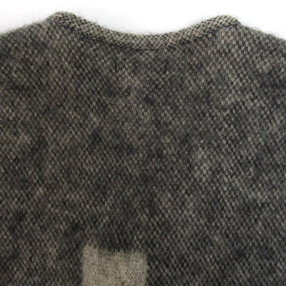 WESTRIDE 21FW SWASTIKA Mohair Vest Gray Size 40