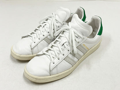 adidas KITH Campus 80s White Green Sneakers Size 27cm