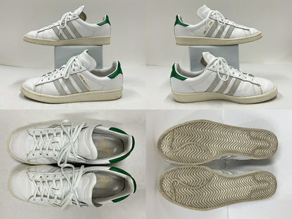 adidas KITH Campus 80s White Green Sneakers Size 27cm