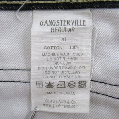 GANGSTERVILLE THUG "IRON CROSS" Jeans Black Size XL