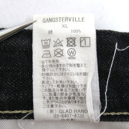 GANGSTERVILLE THUG "IRON CROSS" Jeans Black Size XL