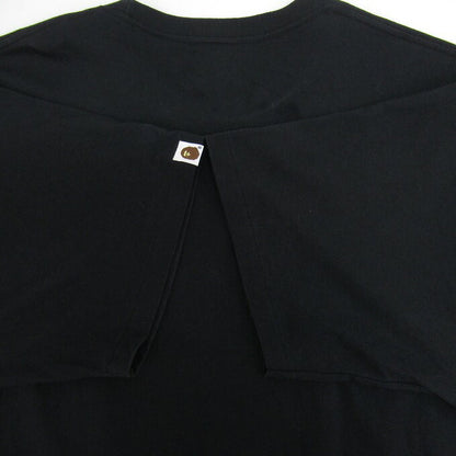 Bape A BATHING APE Check Big Ape Head T-Shirt Black Size 3XL