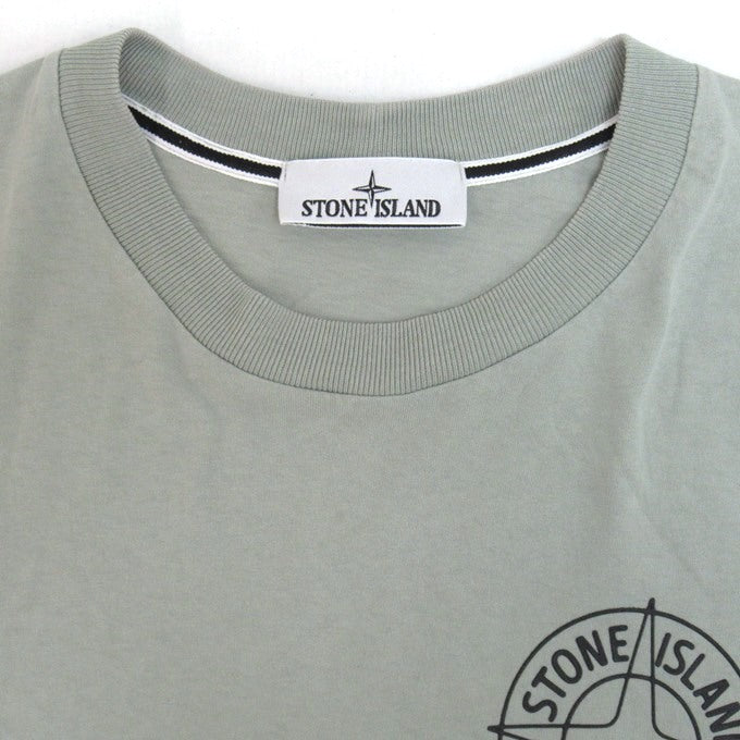 STONE ISLAND 26SS Logo T-Shirt Green Size XL