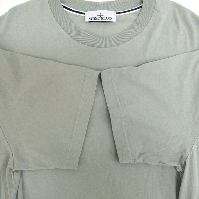 STONE ISLAND 26SS Logo T-Shirt Green Size XL