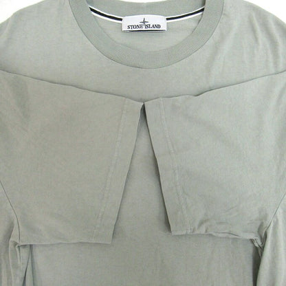 STONE ISLAND 26SS Logo T-Shirt Green Size XL